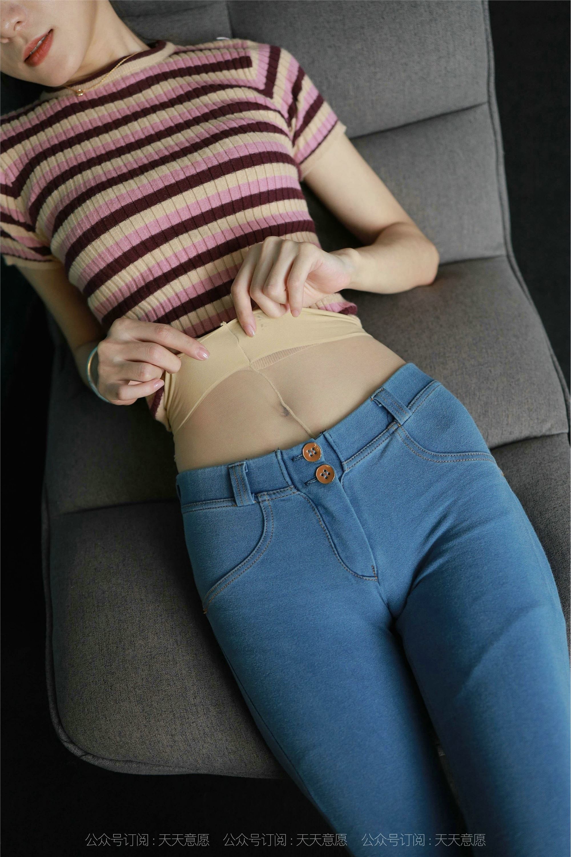 IESS异思趣向  2021.09.01 丝享家906：小六《牛仔裤里丝》